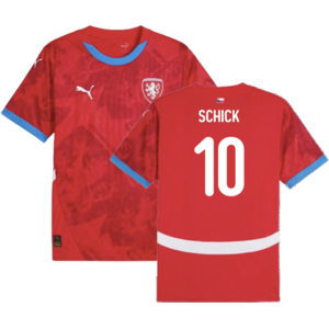 Puma (M) 2024-2025 Czech Republic Home Shirt (Ladies) (Schick 10) Puma (M) 2024-2025 Czech Republic Home Shirt (Ladies) (Schick 10)
