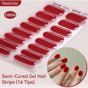 Gaatpot (C0004) Harunouta Gradient Semi Cured Gel Nail Sticker Long-Lasting UV Nail Stic Gaatpot (C0004) Harunouta Gradient Semi Cured Gel Nail Sticker Long-Lasting UV Nail Stic