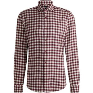 Hugo Boss (16.5 in, Red) Boss Mens C-Hal Casual Shirt Hugo Boss (16.5 in, Red) Boss Mens C-Hal Casual Shirt