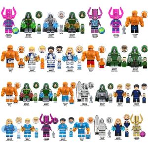 Nuoxin (30pcs-A) 30pcs Fantastic Four Thunderbolt Stone Man Destroyer Doctor Devourer Nuoxin (30pcs-A) 30pcs Fantastic Four Thunderbolt Stone Man Destroyer Doctor Devourer