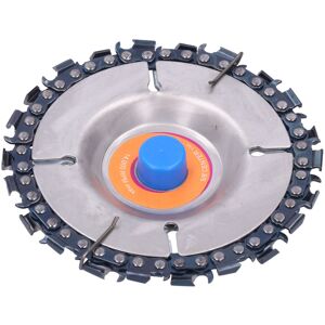 Unbranded 4in Wood Carving Chain Disc - 22 Teeth, Stainless Steel, Angle Grinder Accessory Unbranded 4in Wood Carving Chain Disc - 22 Teeth, Stainless Steel, Angle Grinder Accessory