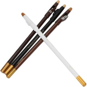 Unbranded 4pcs Barber Pencil with Sharpener Hairline Beard Pencil Hair Beard Shape Accesso Unbranded 4pcs Barber Pencil with Sharpener Hairline Beard Pencil Hair Beard Shape Accesso