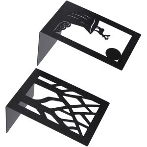 Unbranded 2pcs Metal Bookend Desktop Bookshelf Storage Book Documents Divider Craft Suppli Unbranded 2pcs Metal Bookend Desktop Bookshelf Storage Book Documents Divider Craft Suppli