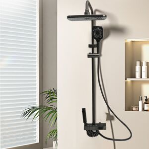 Unbranded High Pressure Rainfall Shower Head Set with Push Button&Multiple Spray Modes-Bat Unbranded High Pressure Rainfall Shower Head Set with Push Button&Multiple Spray Modes-Bat