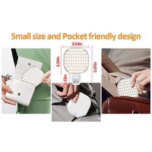 Unbranded 142 LED Selfie Ring light Rechargeable Selfie Light Clip Video Light Unbranded 142 LED Selfie Ring light Rechargeable Selfie Light Clip Video Light