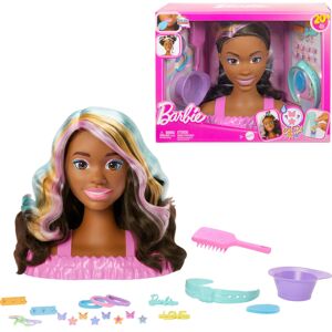 Barbie Doll Styling Head Brown Hair with 20+ Hair Styling Accessories Including Barbie Doll Styling Head Brown Hair with 20+ Hair Styling Accessories Including