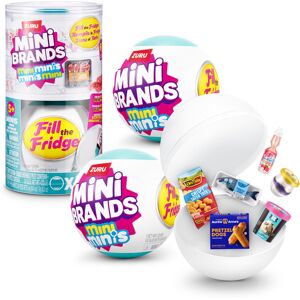 Mini Brands Fill The Fridge Mini Minis Series 1 by ZURU Collectible Miniature T Mini Brands Fill The Fridge Mini Minis Series 1 by ZURU Collectible Miniature T