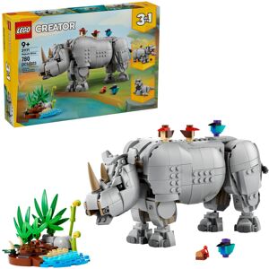 Lego Creator 3 in 1 Wild Animals: Majestic Rhino with Birds Pretend Play Toy for Lego Creator 3 in 1 Wild Animals: Majestic Rhino with Birds Pretend Play Toy for