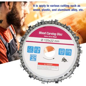 Unbranded 5inch Red Angle Grinder Chain Plate Grinding Wheel Wood Carving Saw Disc (125mm) Unbranded 5inch Red Angle Grinder Chain Plate Grinding Wheel Wood Carving Saw Disc (125mm)