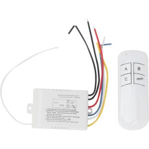 Unbranded 3 Ways ON/OFF 220V Digital Wireless Wall Light Receiver Transmitter Remote Contr Unbranded 3 Ways ON/OFF 220V Digital Wireless Wall Light Receiver Transmitter Remote Contr
