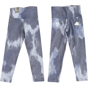 (11-12 Years) Leeds United Kid's Leggings adidas Football Icons 7/8 Pants (11-12 Years) Leeds United Kid's Leggings adidas Football Icons 7/8 Pants