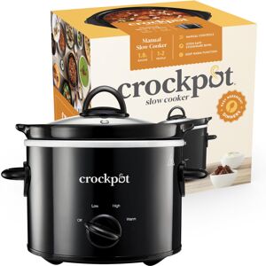 Crock-Pot Slow Cooker Removable Easy-Clean Ceramic Bowl 1.8 L Small Slow Coo Crock-Pot Slow Cooker Removable Easy-Clean Ceramic Bowl 1.8 L Small Slow Coo