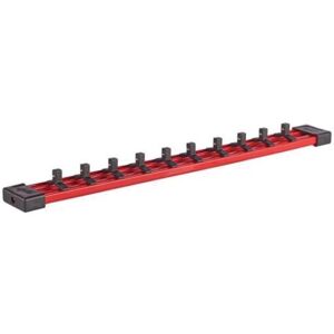 Milwaukee 1/4" Sq Drive Socket Rail 350mm Milwaukee 1/4" Sq Drive Socket Rail 350mm