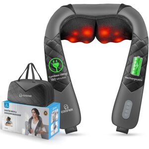 COMFIER Cordless Neck Massager with Heat Back Massager for Pain Relief deep Tis COMFIER Cordless Neck Massager with Heat Back Massager for Pain Relief deep Tis