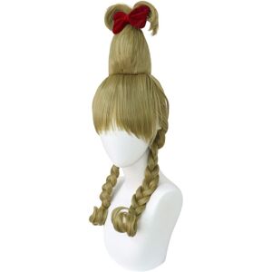 Unbranded The Grinch Cindy Lou Cosplay Wig With Breathable Design Anime Enthusiasts For Unbranded The Grinch Cindy Lou Cosplay Wig With Breathable Design Anime Enthusiasts For