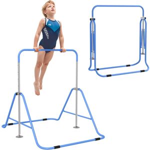 Unbranded Folding Gymnastics Bar for Kids with Shock Absorption, Adjustable Gymnastics Hor Unbranded Folding Gymnastics Bar for Kids with Shock Absorption, Adjustable Gymnastics Hor