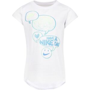 (7 Years, White) Nike Girls Recycled Polyester T-Shirt (7 Years, White) Nike Girls Recycled Polyester T-Shirt