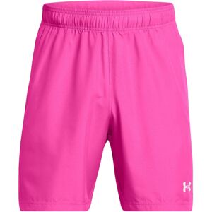 (S, Pink) Under Armour Mens HalfBack Embossed Woven Training Shorts (S, Pink) Under Armour Mens HalfBack Embossed Woven Training Shorts