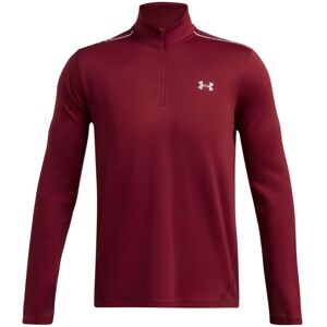 (S, Red) Under Armour Mens Vanish Cold Weather Quarter Zip Training Top (S, Red) Under Armour Mens Vanish Cold Weather Quarter Zip Training Top