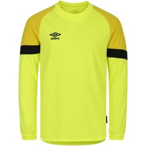 (M, Yellow/Black) Umbro Mens Long-Sleeved Goalkeeper Jersey (M, Yellow/Black) Umbro Mens Long-Sleeved Goalkeeper Jersey