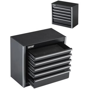 VEVOR 8.6-Inch Portable Metal Tool Box with 5-Drawer Organizer, Compact Desk-Top VEVOR 8.6-Inch Portable Metal Tool Box with 5-Drawer Organizer, Compact Desk-Top