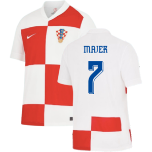 Nike (XL) 2024-2025 Croatia Home Shirt (Majer 7) Nike (XL) 2024-2025 Croatia Home Shirt (Majer 7)