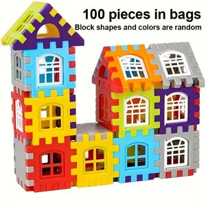 Xerteam (100 Tablets Bag) 50/100/130pcs Children's Educational Building Blocks Set - Edu Xerteam (100 Tablets Bag) 50/100/130pcs Children's Educational Building Blocks Set - Edu