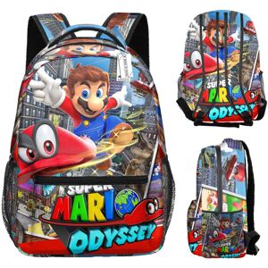 Bonxaif (Style-04) Kids Super Mario Backpack School Bag Students Bookbag Handbag Gifts T Bonxaif (Style-04) Kids Super Mario Backpack School Bag Students Bookbag Handbag Gifts T