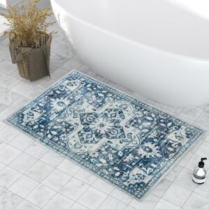 Imperial Rooms (40x60 cm- Small Door Mat/Small Bath Bathroom Mat, Tranquil) Non-Slip Traditiona Imperial Rooms (40x60 cm- Small Door Mat/Small Bath Bathroom Mat, Tranquil) Non-Slip Traditiona