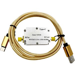 Unbranded (As show, One size) 10M-6Ghz Low Noise Amplifier High Flatness LNA RF Signal Dri Unbranded (As show, One size) 10M-6Ghz Low Noise Amplifier High Flatness LNA RF Signal Dri