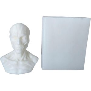 Unbranded (As show, One size) 3D Skull Shape Silicone Candle Mold for DIY Crafts Making Ar Unbranded (As show, One size) 3D Skull Shape Silicone Candle Mold for DIY Crafts Making Ar