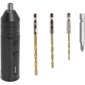 Unbranded (As show, One size) Cordless Electric Screwdriver Mini Home Screwdriver with Wor Unbranded (As show, One size) Cordless Electric Screwdriver Mini Home Screwdriver with Wor