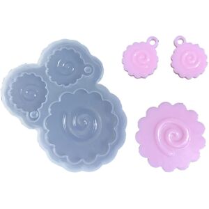 Unbranded (As show, One size) Cute Fish Cake Shape Silicone Mold Decorative Pendant Mold H Unbranded (As show, One size) Cute Fish Cake Shape Silicone Mold Decorative Pendant Mold H