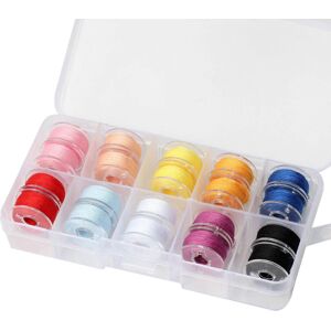 Unbranded (9, One size) Convenient Sewing Machine Bobbins Spools with Thread Storage Organ Unbranded (9, One size) Convenient Sewing Machine Bobbins Spools with Thread Storage Organ