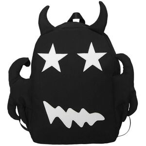 Unbranded (White, One size) Korean Trend Student Backpack Creative School Bag Versatile an Unbranded (White, One size) Korean Trend Student Backpack Creative School Bag Versatile an