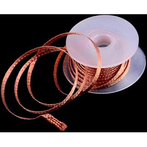 Unbranded (As show, One size) 3515Desoldering Wire Copper Solder Wire Soldering Wick Tin S Unbranded (As show, One size) 3515Desoldering Wire Copper Solder Wire Soldering Wick Tin S