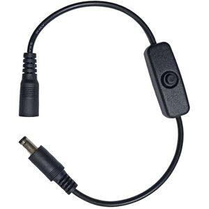 Unbranded (Black, One size) DC5.5x2.1mm Male to Female Inlined Power Cable With Switcher f Unbranded (Black, One size) DC5.5x2.1mm Male to Female Inlined Power Cable With Switcher f