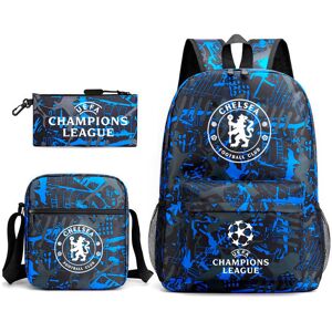 Unbranded (Style-37, Three-piece set) Real Madrid Chelsea football fans around elementary Unbranded (Style-37, Three-piece set) Real Madrid Chelsea football fans around elementary