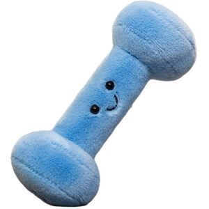 Unbranded (Blue, One size) Soft Plush Dumbbell Shape Throw Pillow Toy For Newborns Infant Unbranded (Blue, One size) Soft Plush Dumbbell Shape Throw Pillow Toy For Newborns Infant