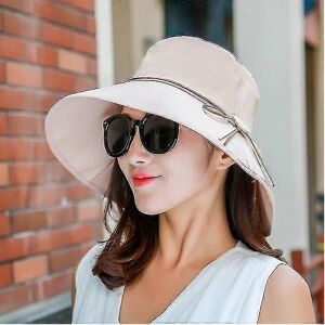 Kikidex (As show, One size) Uv Protection Foldable Upf 50+ Ladies Sun Hat Womens Bucket Kikidex (As show, One size) Uv Protection Foldable Upf 50+ Ladies Sun Hat Womens Bucket
