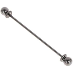 Unbranded (Black Gun Plated, One size) Practical Men Shirt Pins Ball Collar Bar Pins Clip Unbranded (Black Gun Plated, One size) Practical Men Shirt Pins Ball Collar Bar Pins Clip