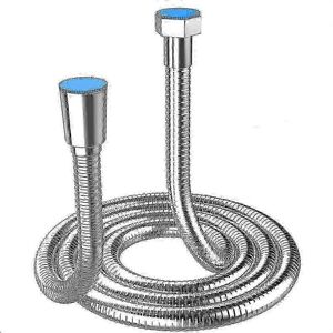 Kikidex (As show, One size) Extra Long 5m Shower Hose Stainless Steel Universal Fit Anti Kikidex (As show, One size) Extra Long 5m Shower Hose Stainless Steel Universal Fit Anti