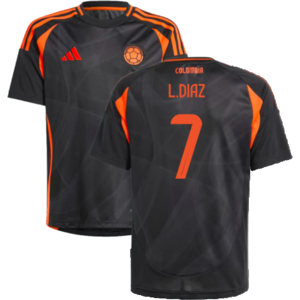 adidas (SB) 2024-2025 Colombia Away Shirt (Kids) (L.DIAZ 7) adidas (SB) 2024-2025 Colombia Away Shirt (Kids) (L.DIAZ 7)