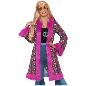 Smiffys Womens/Ladies 60s Hippie Coat Smiffys Womens/Ladies 60s Hippie Coat