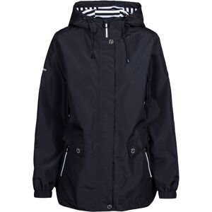 (XXL, Black) Trespass Womens/Ladies Flourish Waterproof Jacket (XXL, Black) Trespass Womens/Ladies Flourish Waterproof Jacket