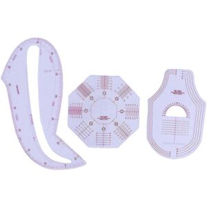 Unbranded (As show, One size) 3pcs/set Sewing Tools French Metric Curve Rulers Dressmaking Unbranded (As show, One size) 3pcs/set Sewing Tools French Metric Curve Rulers Dressmaking
