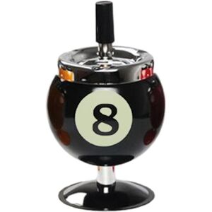 Unbranded (As show, One size) Portable Metal Ashtray For Pool House High Quality Billiards Unbranded (As show, One size) Portable Metal Ashtray For Pool House High Quality Billiards