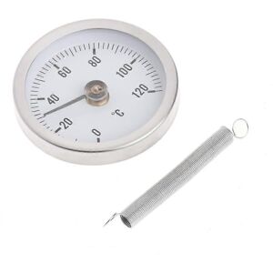 Unbranded (As show, One size) Clip on Pipe Thermometer, 63mm Radiator Balancing Thermomete Unbranded (As show, One size) Clip on Pipe Thermometer, 63mm Radiator Balancing Thermomete