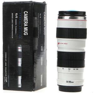 Unbranded (As show, One size) Camera Lens Shaped Thermos Mug Insulated Water Bottle Stainl Unbranded (As show, One size) Camera Lens Shaped Thermos Mug Insulated Water Bottle Stainl