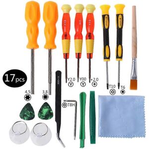 Unbranded (As show, One size) 17-in-1 Triwing Screwdriver Game Bit Repair Tool Kit Full Se Unbranded (As show, One size) 17-in-1 Triwing Screwdriver Game Bit Repair Tool Kit Full Se